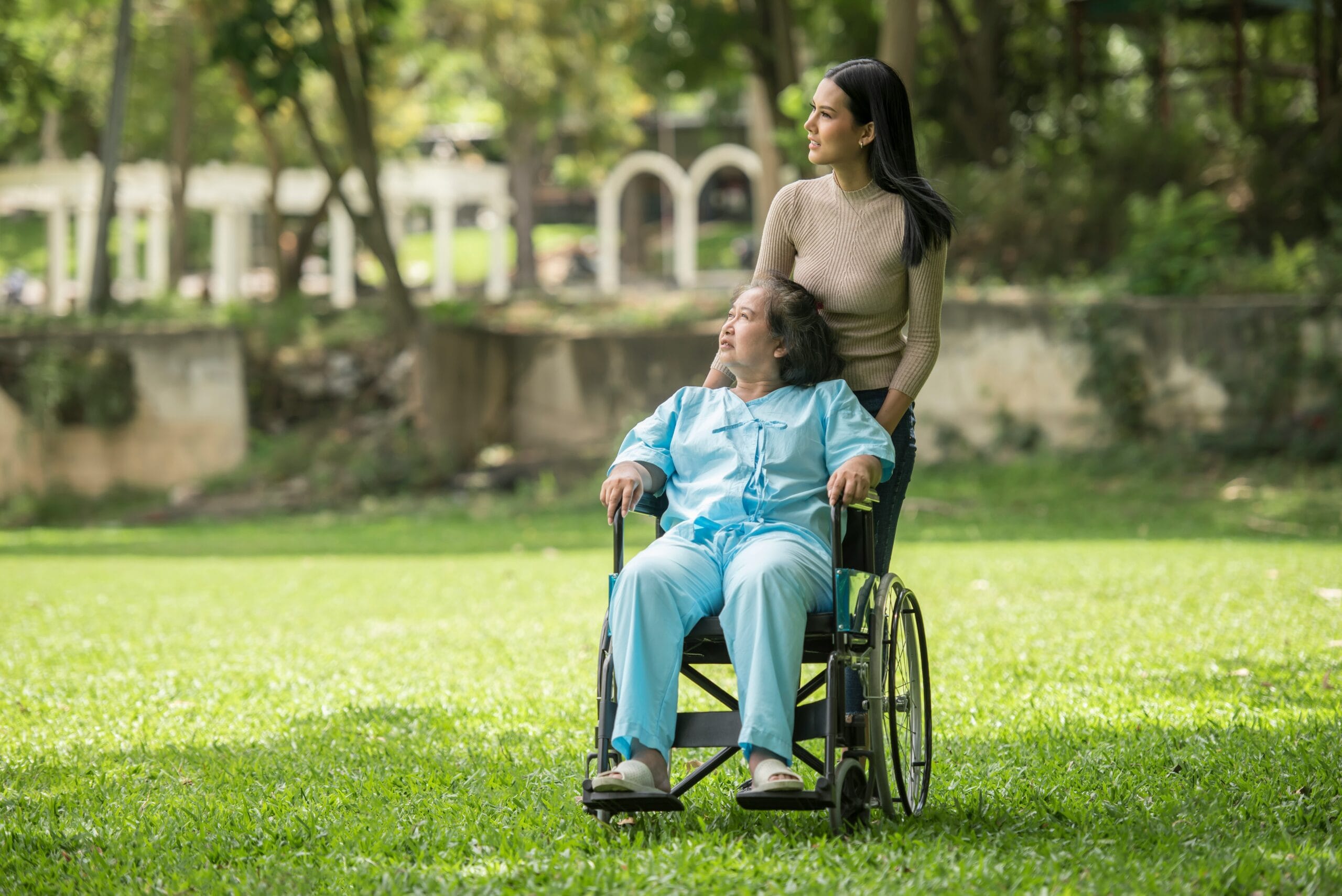 Senior in assisted living vs home care
